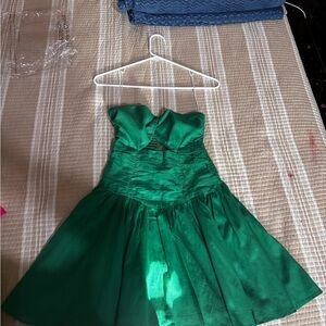 Hello Molly Shimmering Emerald Kids Dress